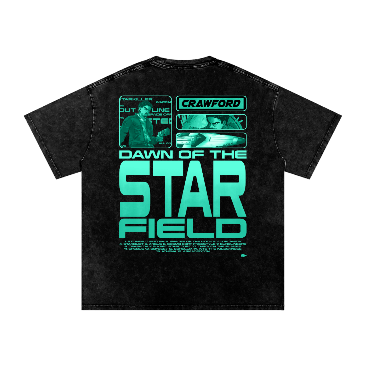 STARFIELD TRACKLIST (CELESTIAL BLUE)