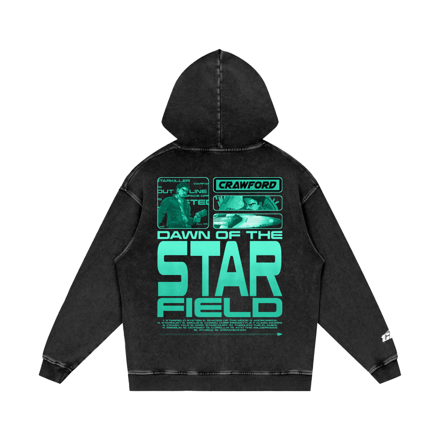 STARFIELD TRACKLIST HOODIE